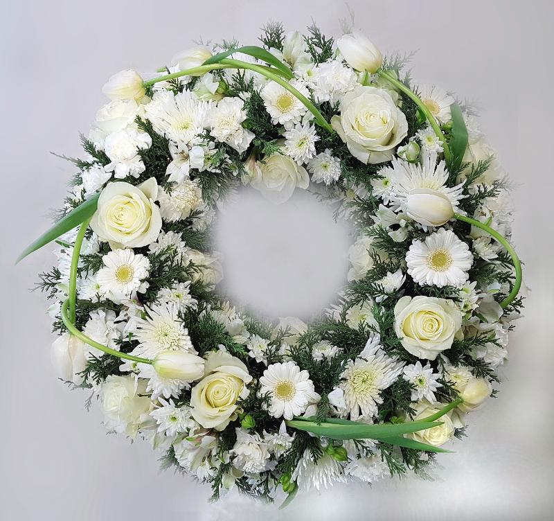 Bouquet de fleurs deuils 01
