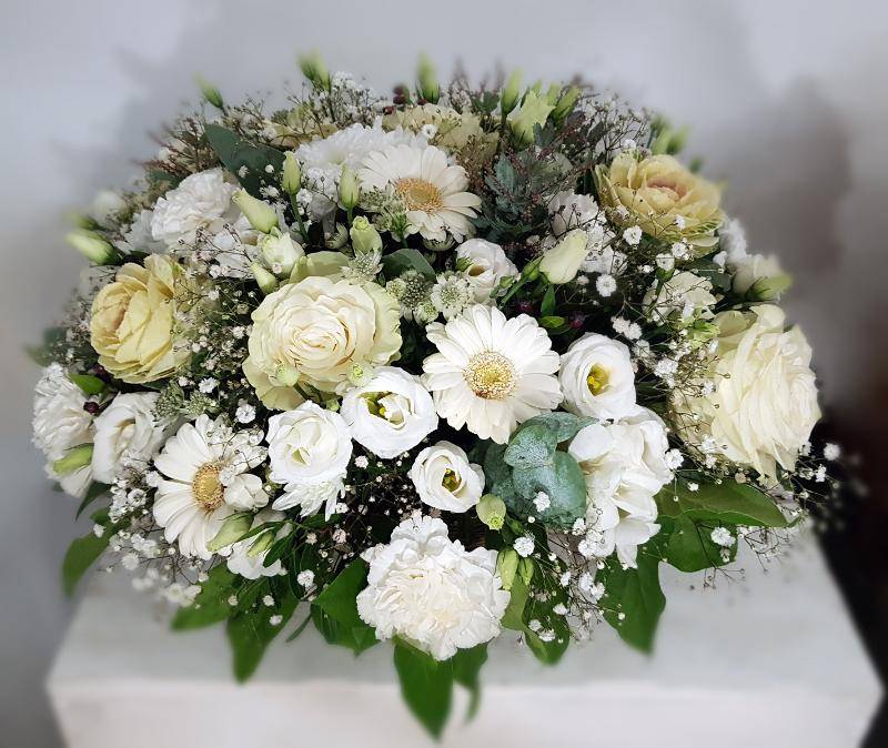 Bouquet de fleurs deuils 02