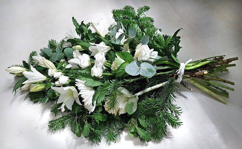 Bouquet de fleurs deuils 03